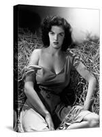 Jane Russell. "The Outlaw" 1943, Directed by Howard Hughes-null-Stretched Canvas