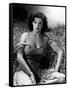 Jane Russell. "The Outlaw" 1943, Directed by Howard Hughes-null-Framed Stretched Canvas