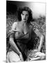 Jane Russell. "The Outlaw" 1943, Directed by Howard Hughes-null-Mounted Photographic Print