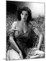 Jane Russell. "The Outlaw" 1943, Directed by Howard Hughes-null-Mounted Photographic Print