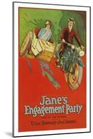 Jane's Engagement Party-null-Mounted Art Print