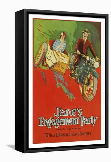 Jane's Engagement Party-null-Framed Stretched Canvas