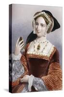 Jane Seymour (1509-1537), the third wife of King Henry VIII, 1851-B Eyles-Stretched Canvas