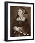 Jane Seymour, 1536-Hans Holbein the Younger-Framed Giclee Print