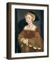 Jane Seymour, Queen of England-Hans Holbein the Younger-Framed Art Print