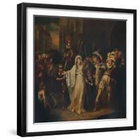 'Jane Shore', 18th century, (1935)-William Hamilton-Framed Giclee Print