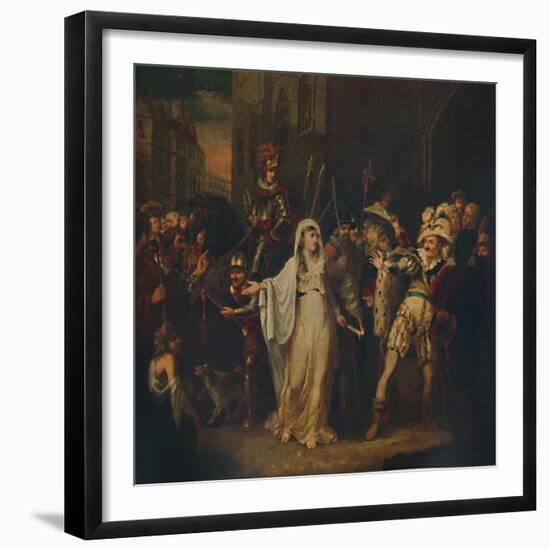 'Jane Shore', 18th century, (1935)-William Hamilton-Framed Giclee Print