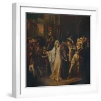 'Jane Shore', 18th century, (1935)-William Hamilton-Framed Giclee Print