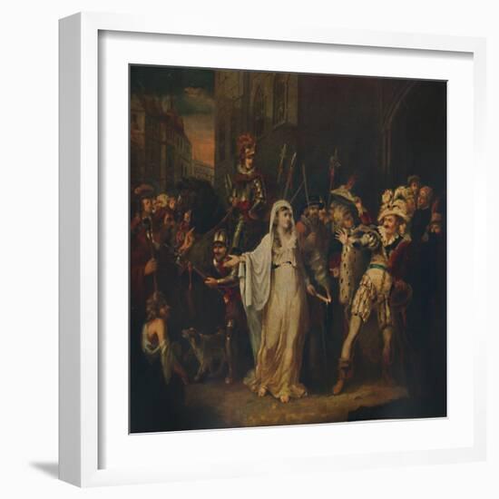 'Jane Shore', 18th century, (1935)-William Hamilton-Framed Giclee Print