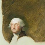 Portrait of Martha Washington-Jane Stuart-Stretched Canvas