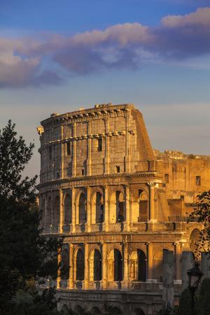 Italy, Lazio, Rome, the Colosseum