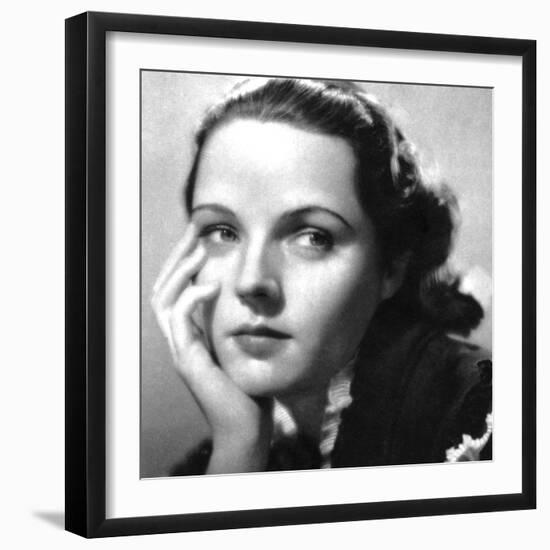 Jane Wyatt, American Actress, 1934-1935-null-Framed Premium Photographic Print