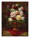 Classic Floral Still Life-Janek-Framed Art Print