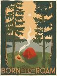 Holiday in the Woods VI Brown-Janelle Penner-Art Print