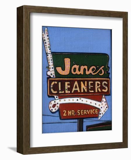 Janes's Cleaners, 2006-Peter Wilson-Framed Giclee Print