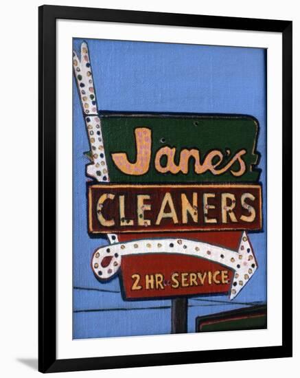 Janes's Cleaners, 2006-Peter Wilson-Framed Giclee Print