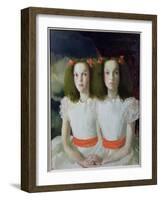 Janet and Anne Johnstone, 1934-Doris Clare Zinkeisen-Framed Giclee Print