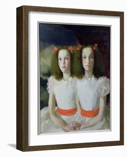 Janet and Anne Johnstone, 1934-Doris Clare Zinkeisen-Framed Giclee Print