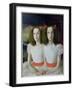 Janet and Anne Johnstone, 1934-Doris Clare Zinkeisen-Framed Giclee Print