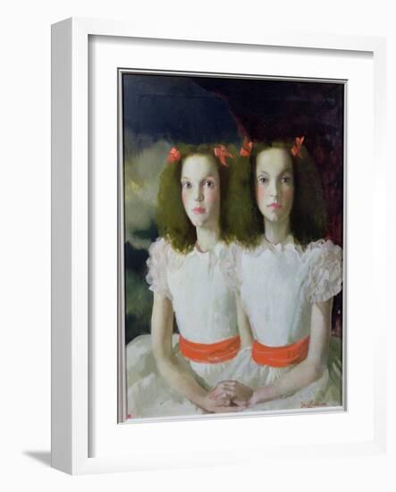 Janet and Anne Johnstone, 1934-Doris Clare Zinkeisen-Framed Giclee Print