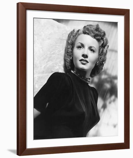 Janet Blair-null-Framed Photo