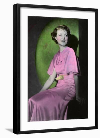 Janet Gaynor (1906-198), American Actress, 20th Century-null-Framed Giclee Print