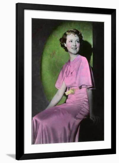 Janet Gaynor (1906-198), American Actress, 20th Century-null-Framed Giclee Print
