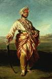 Portrait of the Maharajah Duleep Singh of Elveden, Standing Full Length, Wearing Maharajah's Robes-Janet Hawkins-Giclee Print