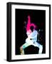 Janet Jackson Watercolor-Lana Feldman-Framed Art Print