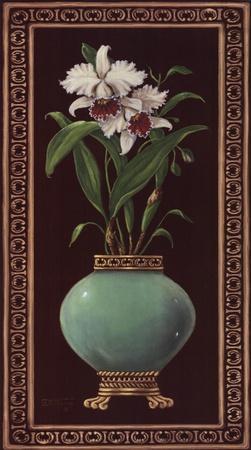 Ginger Jar With Orchids II