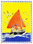 Sailing - Child Life-Janet Laura Scott-Framed Giclee Print