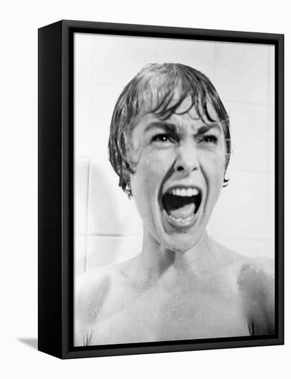 Janet Leigh. 1960 "Psycho" Directed by Alfred Hitchcock-null-Framed Stretched Canvas