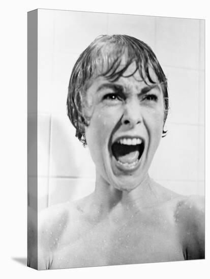 Janet Leigh. 1960 "Psycho" Directed by Alfred Hitchcock-null-Stretched Canvas