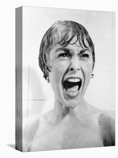 Janet Leigh. 1960 "Psycho" Directed by Alfred Hitchcock-null-Stretched Canvas