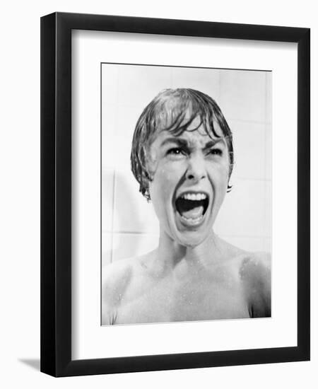 Janet Leigh. 1960 "Psycho" Directed by Alfred Hitchcock-null-Framed Photographic Print