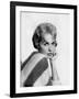 Janet Leigh (b/w photo)-null-Framed Photo