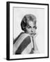 Janet Leigh (b/w photo)-null-Framed Photo