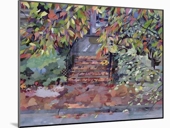 Janet's Steps, Cambridge, Massachusetts-Christine McKechnie-Mounted Giclee Print