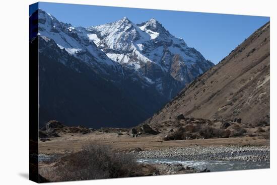 Jangothang valley, Thimpu District, Bhutan, Himalayas, Asia-Alex Treadway-Stretched Canvas