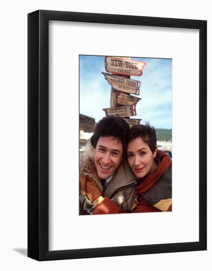 JANINE TURNER; ROB MORROW. "NORTHERN EXPOSURE" [1990].-null-Framed Photographic Print