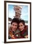 JANINE TURNER; ROB MORROW. "NORTHERN EXPOSURE" [1990].-null-Framed Photographic Print