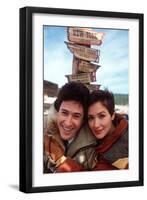 JANINE TURNER; ROB MORROW. "NORTHERN EXPOSURE" [1990].-null-Framed Photographic Print