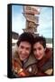 JANINE TURNER; ROB MORROW. "NORTHERN EXPOSURE" [1990].-null-Framed Stretched Canvas