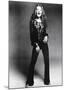 Janis Joplin Black and White Music Poster Print-null-Mounted Poster