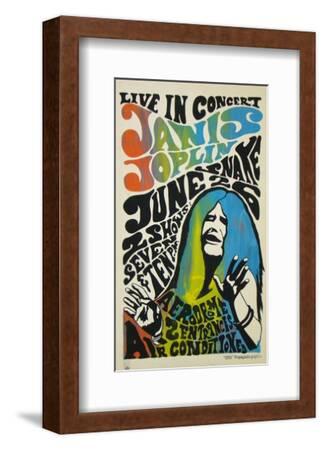 'Janis Joplin concert poster, 1970' Poster - Unknown | AllPosters.com