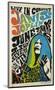 Janis Joplin concert poster, 1970-Unknown-Mounted Art Print