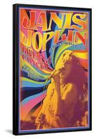 Janis Joplin - Concert-Matthew de la Tour-Framed Poster