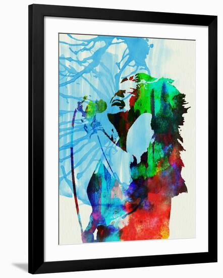 Janis Joplin-Nelly Glenn-Framed Art Print