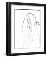 Janis Joplin-Logan Huxley-Framed Art Print