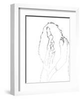 Janis Joplin-Logan Huxley-Framed Art Print